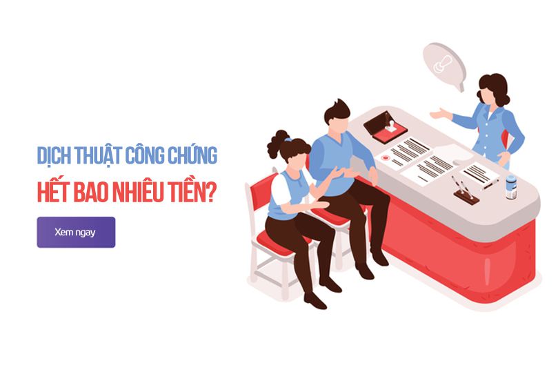 chi phí dịch thuật công chứng