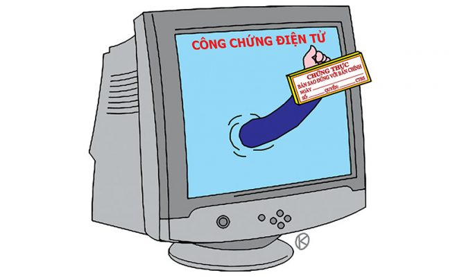 Hồ sơ công chứng điện tử