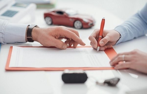 công chứng xe mất giấy tờ