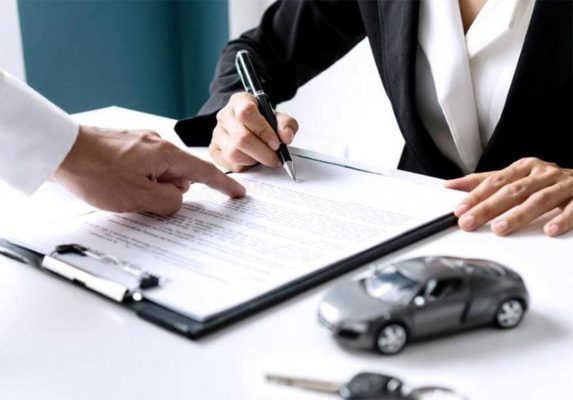 công chứng xe tặng cho