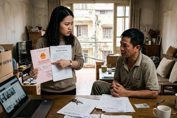Phát hiện nhà thuê không đúng